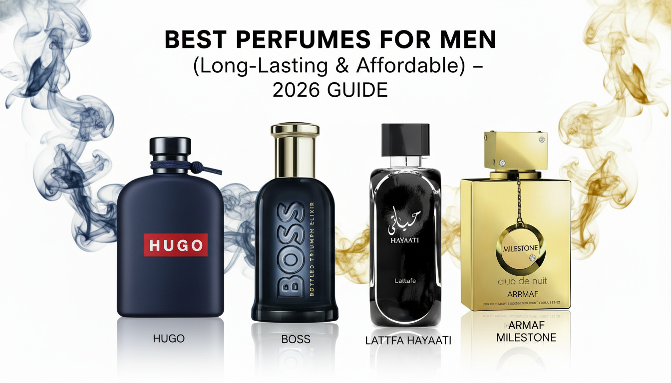 Best Perfumes for Men (Long-Lasting & Affordable) – 2026 Guide - Masionstore