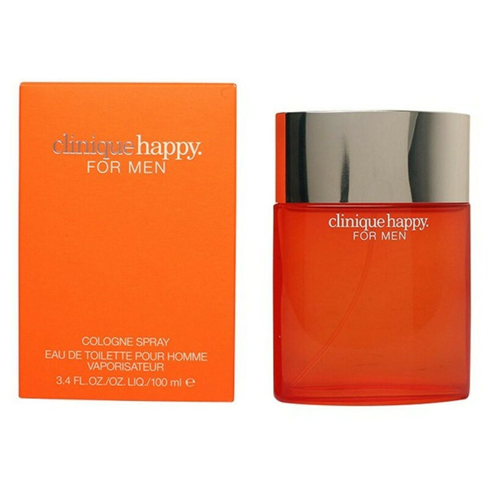 Clinique Happy Cologne Spray Eau de Toilette 100ml Spray, 100 ml for Men