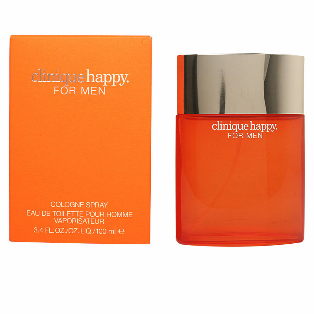 Clinique Happy Cologne Spray Eau de Toilette 100ml Spray, 100 ml for Men