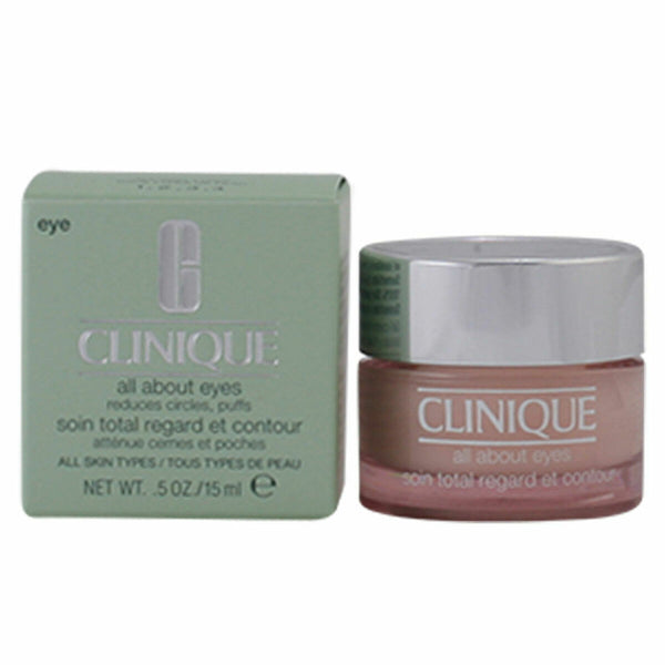 Clinique All About Eyes Eye Cream 15ml, 15 ml for Unisex