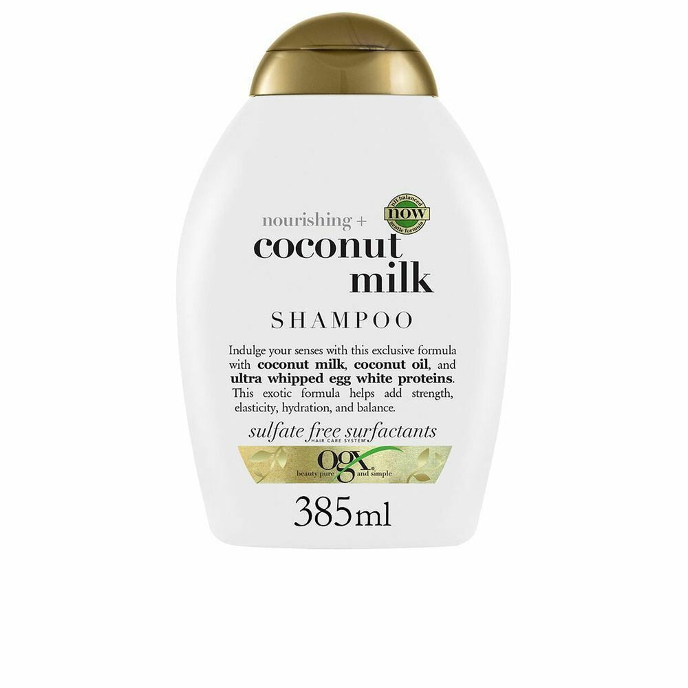 OGX Nourishing Coconut Milk Shampoo 385ml, 385 ml for Women