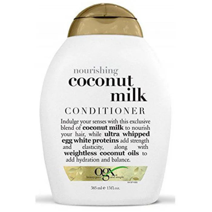 OGX Nourishing Coconut Milk Conditioner 385ml, 385 ml for Women