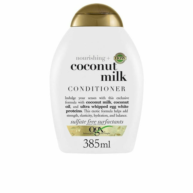 OGX Nourishing Coconut Milk Conditioner 385ml, 385 ml for Women