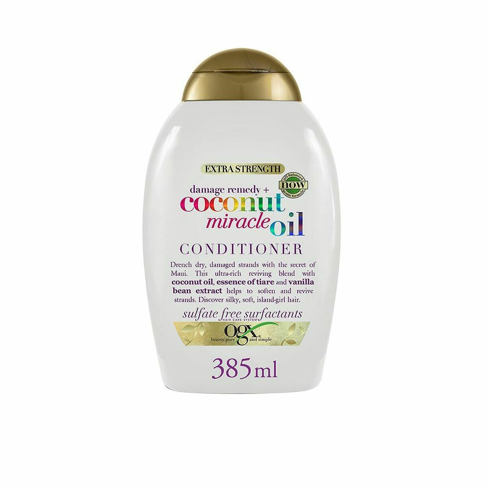 Ogx Damage Remedy+ Coconut Miracle Oil Conditioner 385ml, 385 ml for Unisex
