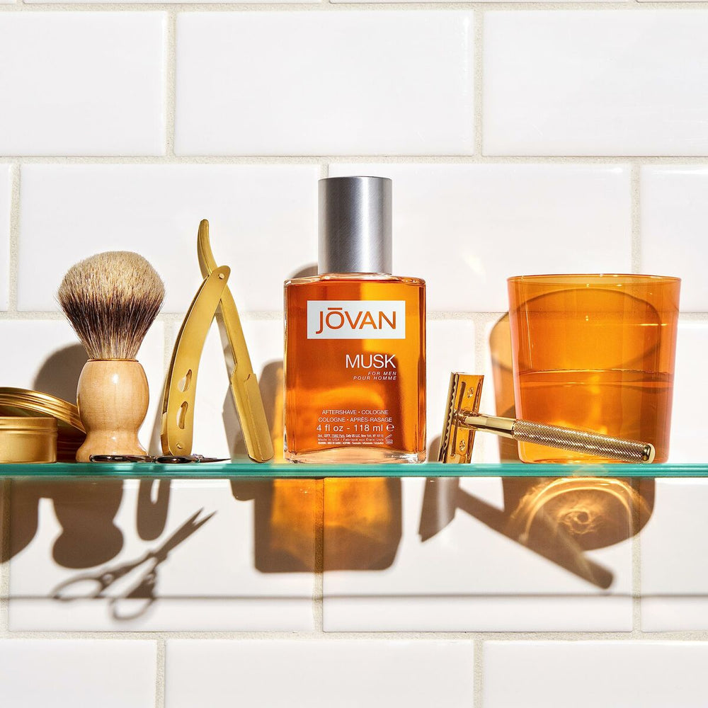 Jovan Musk For Men Aftershave Cologne 236ml Splash, 236 ml