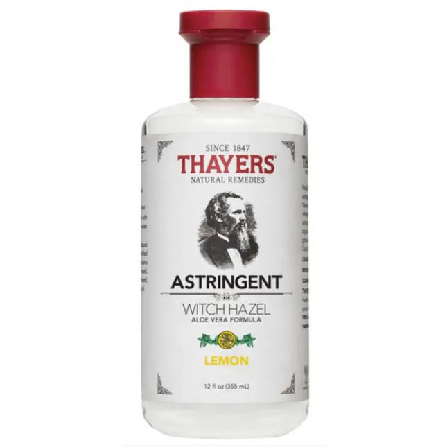 Thayers Witch Hazel Aloe Vera Formula Astringent 355ml - Lemon, 355 ml for Unisex