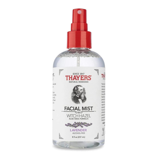 Thayers Witch Hazel Aloe Vera Formula Facial Mist 237ml - Lavender/Alcohol Free, 237 ml for Unisex