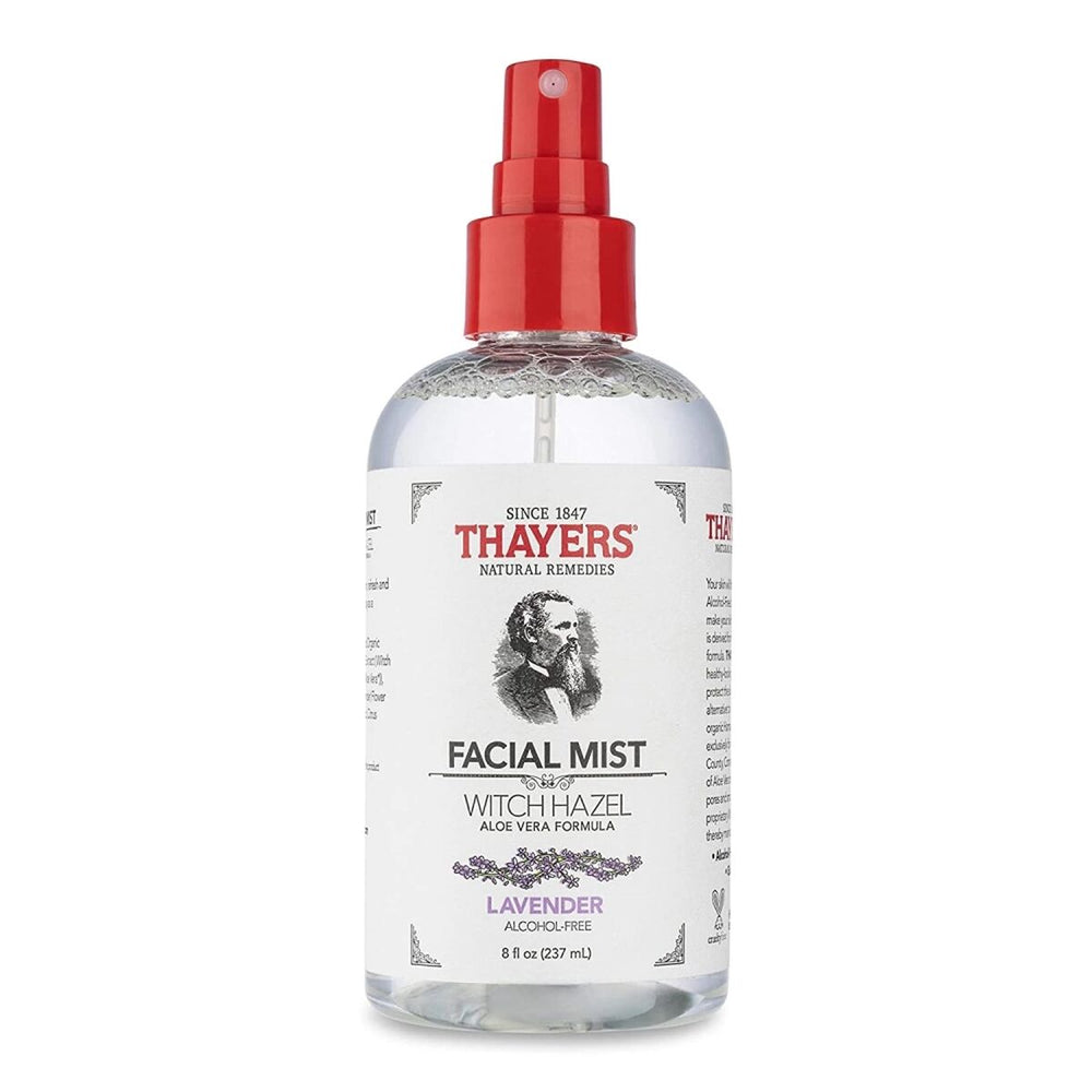 Thayers Witch Hazel Aloe Vera Formula Facial Mist 237ml - Lavender/Alcohol Free, 237 ml for Unisex