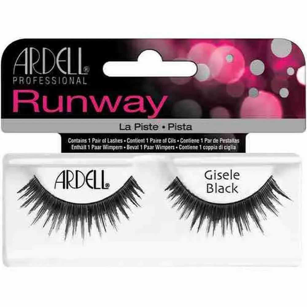 Ardell Runaway Gisele Eyelashes - Black, 1 for Unisex