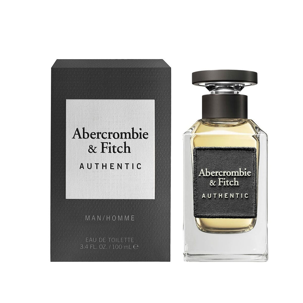 Abercrombie & Fitch Authentic Man Eau de Toilette 100ml Spray, 100 ml for Men