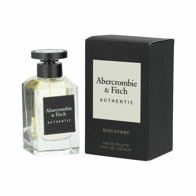 Abercrombie & Fitch Authentic Man Eau de Toilette 100ml Spray, 100 ml for Men