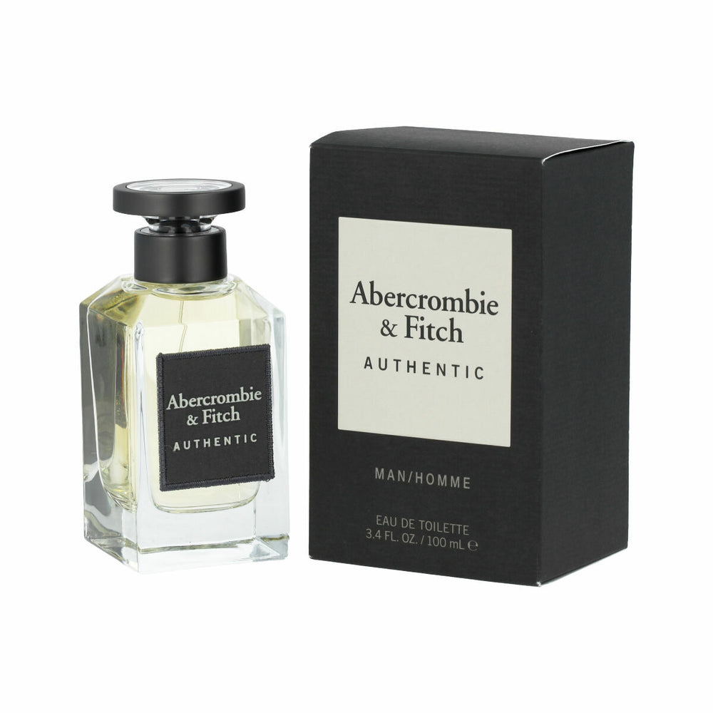Abercrombie & Fitch Authentic Man Eau de Toilette 100ml Spray, 100 ml for Men