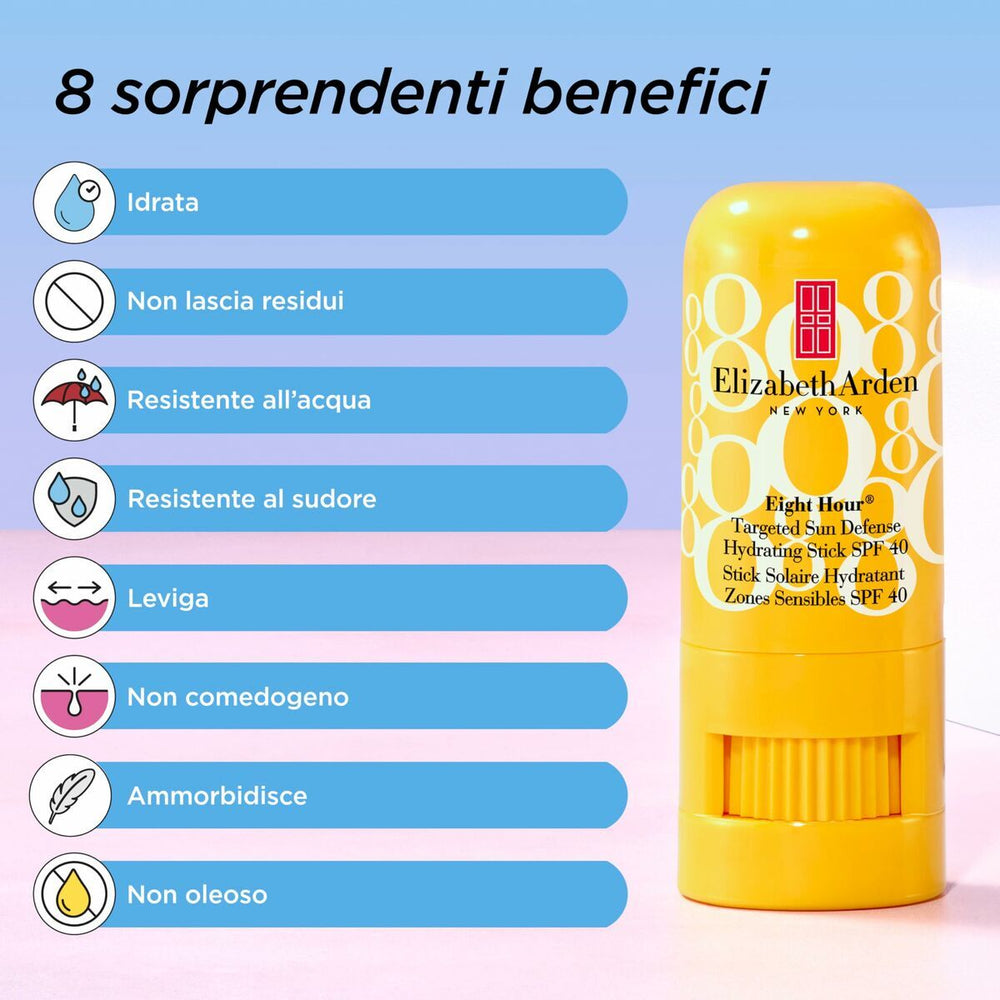 Elizabeth Arden Eight Hour Cream Targeted Sun Defense Stick SPF40 6.8g, 6 ml for Unisex