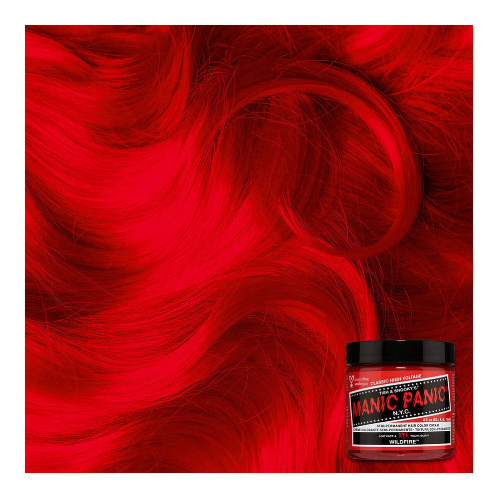 Manic Panic High Voltage Classic Semi-Permanent Hair Colour 118ml - Wildfire, 118 ml for Unisex