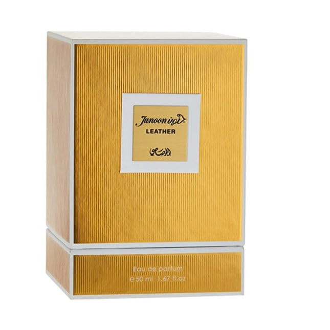 Rasasi Junoon Leather For Her Eau de Parfum 50ml Spray, 50 ml for Women