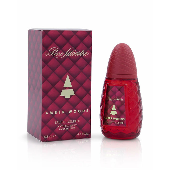 Pino Silvestre Amber Woods Eau de Toilette 125ml Spray, 125 ml for Men