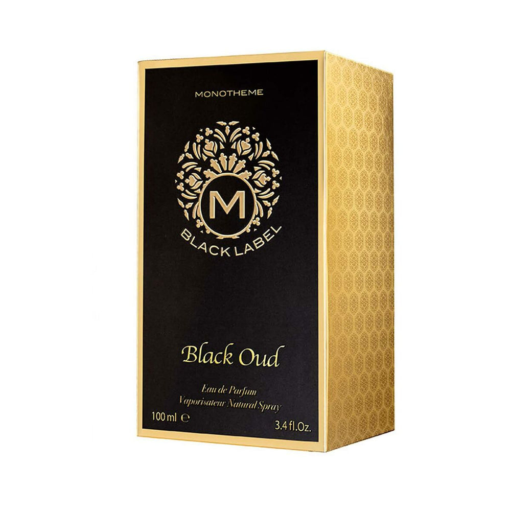 Monotheme Black Oud Eau de Parfum 100ml Spray, 100 ml for Unisex