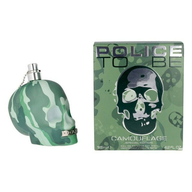 Police To Be Camouflage Eau de Toilette 125ml Spray, 125 ml for Men