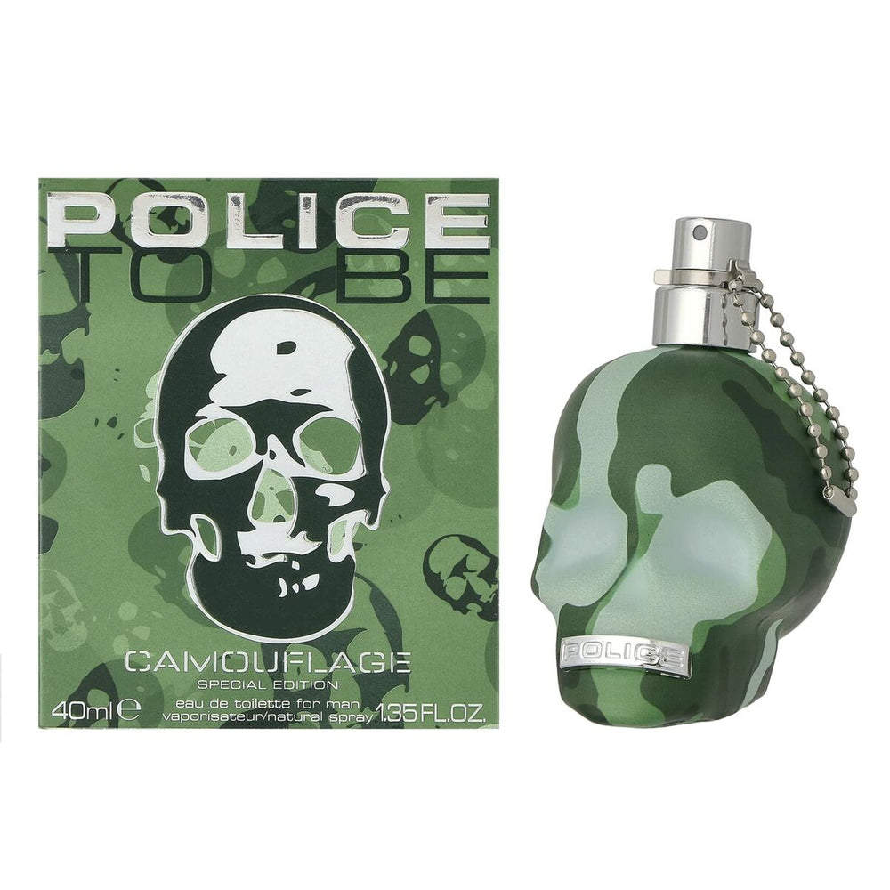 Police To Be Camouflage Eau de Toilette 40ml Spray, 40 ml for Men