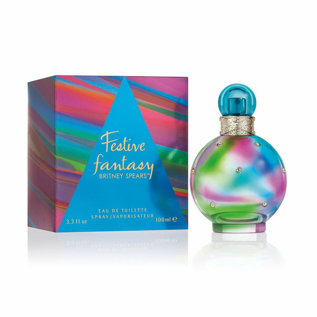 Britney Spears Festive Fantasy Eau de Toilette 100ml Spray, 100 ml for Women
