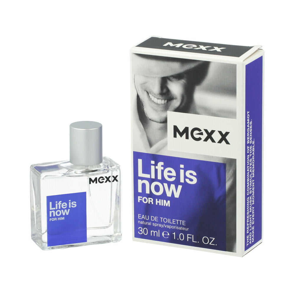 Mexx Life Is Now for Him Eau de Toilette 30ml Spray, 30 ml for Men