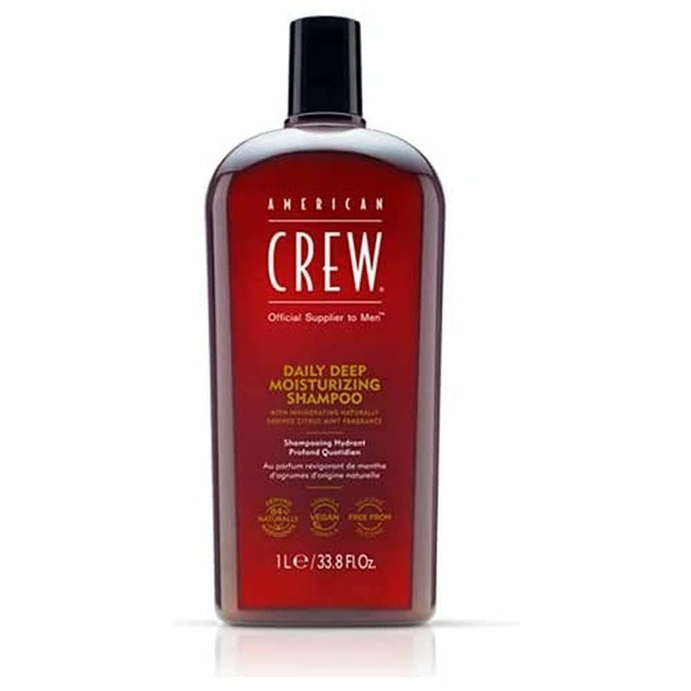 American Crew Classic Daily Deep Moisturising Shampoo 1000ml, 1000 ml for Men