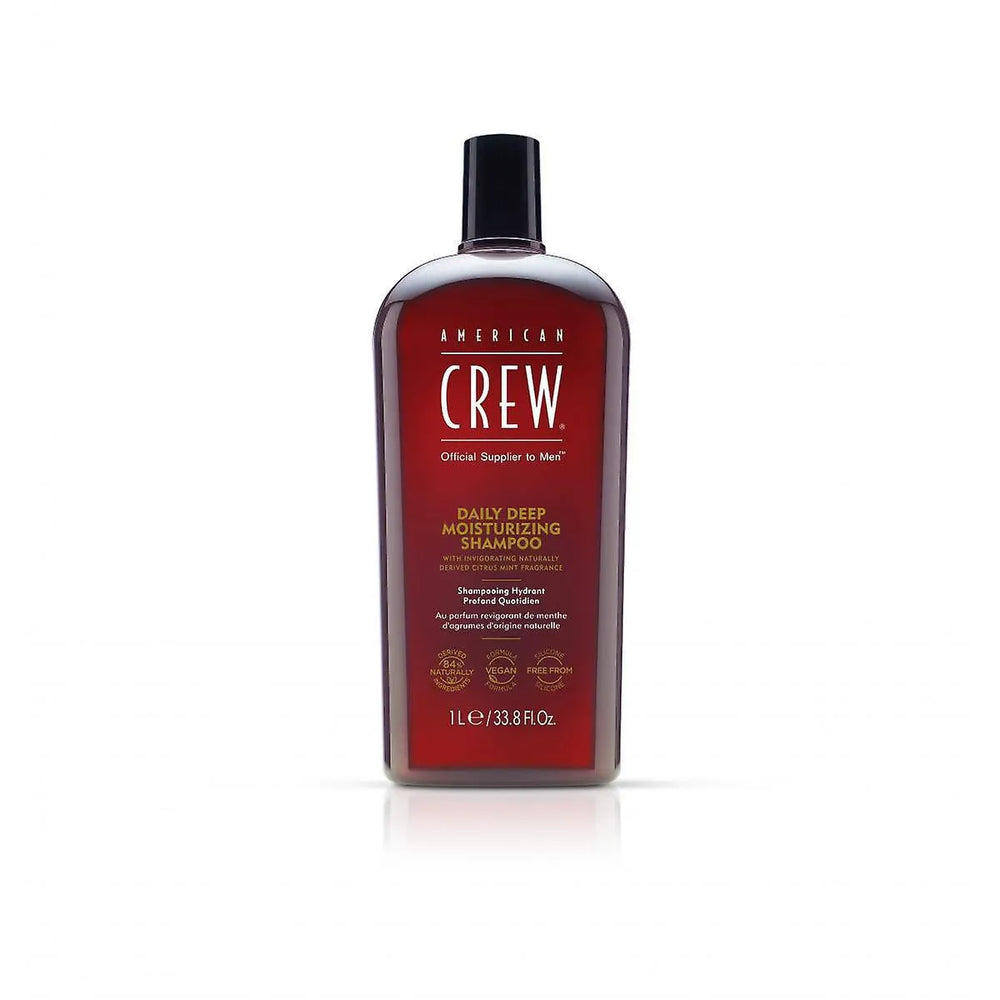 American Crew Classic Daily Deep Moisturising Shampoo 1000ml, 1000 ml for Men