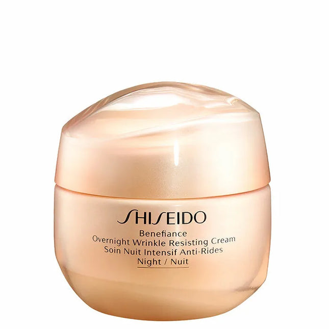 Shiseido Benefiance Overnight Wrinkle Resisting Cream 50ml, 50 ml for Unisex
