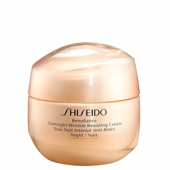 Shiseido Benefiance Overnight Wrinkle Resisting Cream 50ml, 50 ml for Unisex