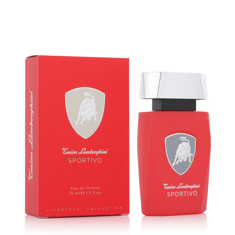 Lamborghini Sportivo Eau de Toilette 75ml Spray, 75 ml for Men