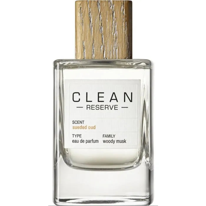 Clean Reserve Sueded Oud Eau de Parfum 100ml Spray, 100 ml for Unisex