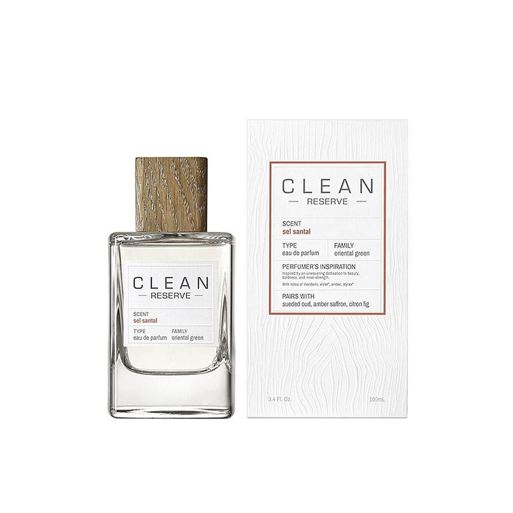 Clean Sel Santal Eau de Parfum 100ml Spray, 100 ml for Unisex