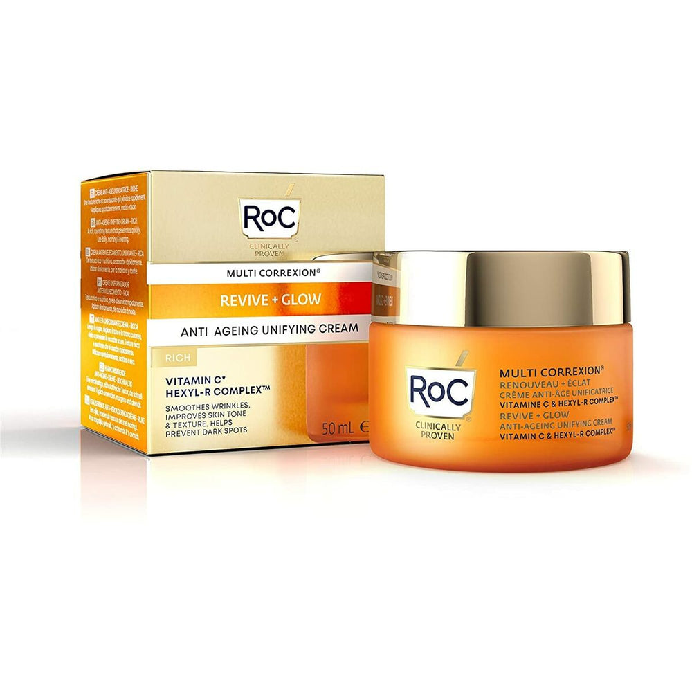 Roc Multi Correxion Revive & Glow Anti Aging Unifying Cream Rich 50 ml for Unisex
