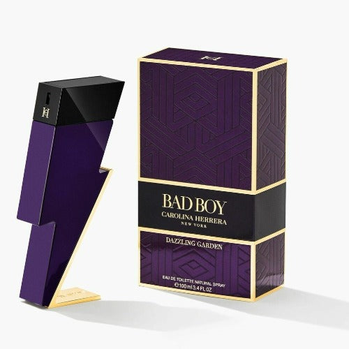 Carolina Herrera Bad Boy Dazzling Garden Eau de Toilette 100ml Spray, 100 ml for Men