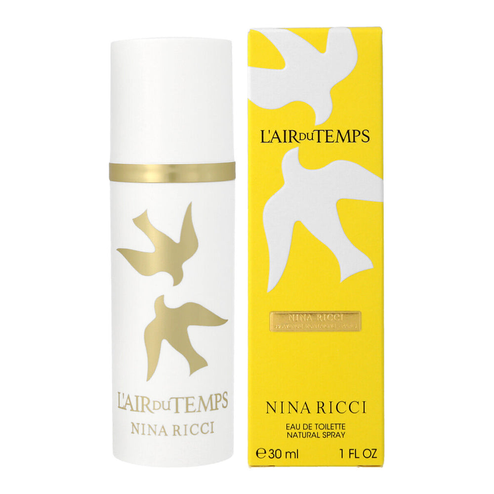 Nina Ricci L'air Du Temps Eau de Toilette 30ml Travel Spray, 30 ml for Women