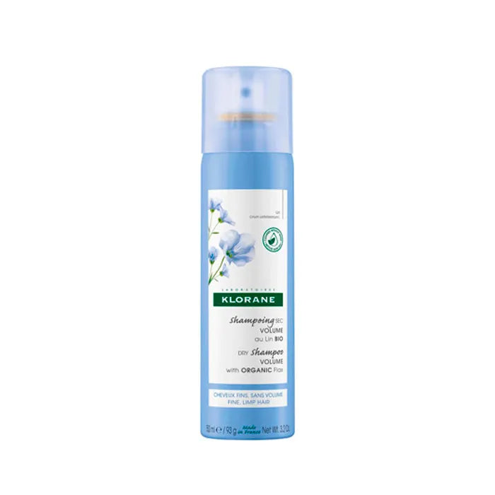 Klorane Organic Flax Volume Dry Shampoo 150ml, 150 ml for Unisex