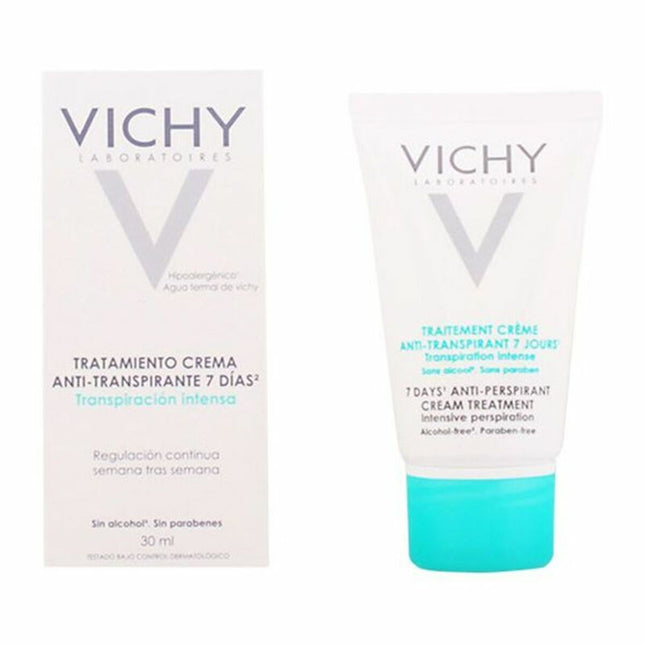 Vichy 7 Days Anti-Perspirant Cream Treatment 30ml, 30 ml for Unisex