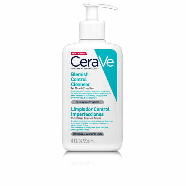 CeraVe Blemish Control Face Cleanser 236ml, 236 ml for Unisex
