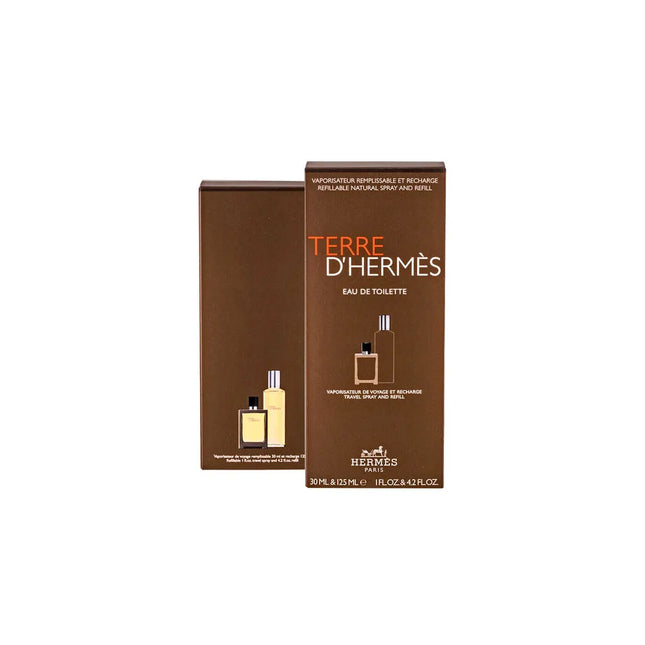 Hermès Terre d'Hermès Gift Set 30ml EDT Refillable + 125ml EDT Refill for Men