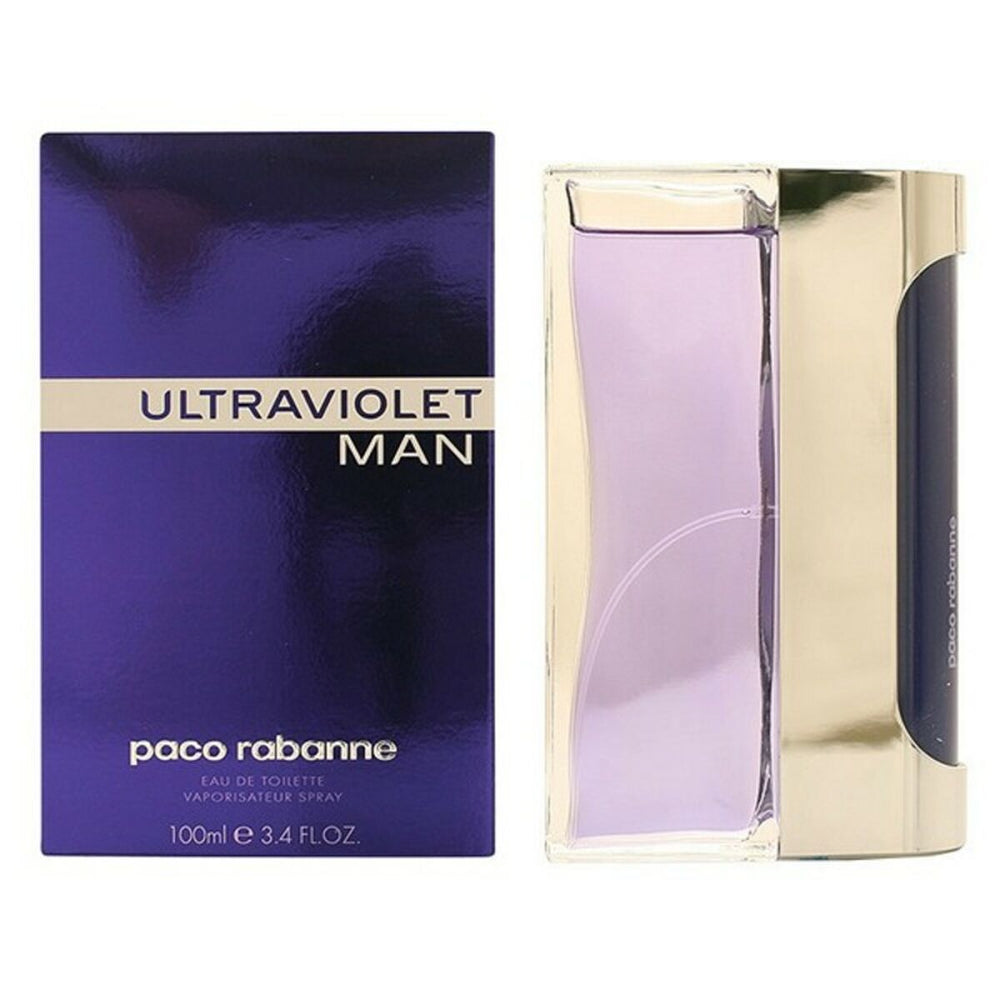 Paco Rabanne Ultraviolet Man Eau De Toilette 100ml Spray, 100 ml for Men