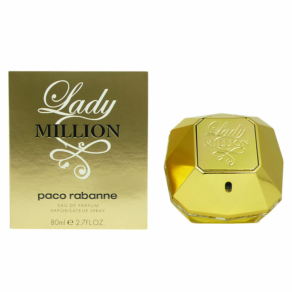 Paco Rabanne Lady Million Eau de Parfum 80ml Spray, 80 ml for Women