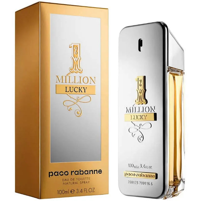 Paco Rabanne 1 Million Lucky Eau de Toilette 100ml Spray, 100 ml for Men