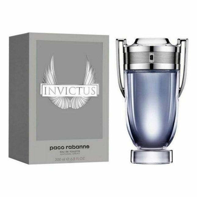 Paco Rabanne Invictus Eau de Toilette 200ml Spray, 200 ml for Men