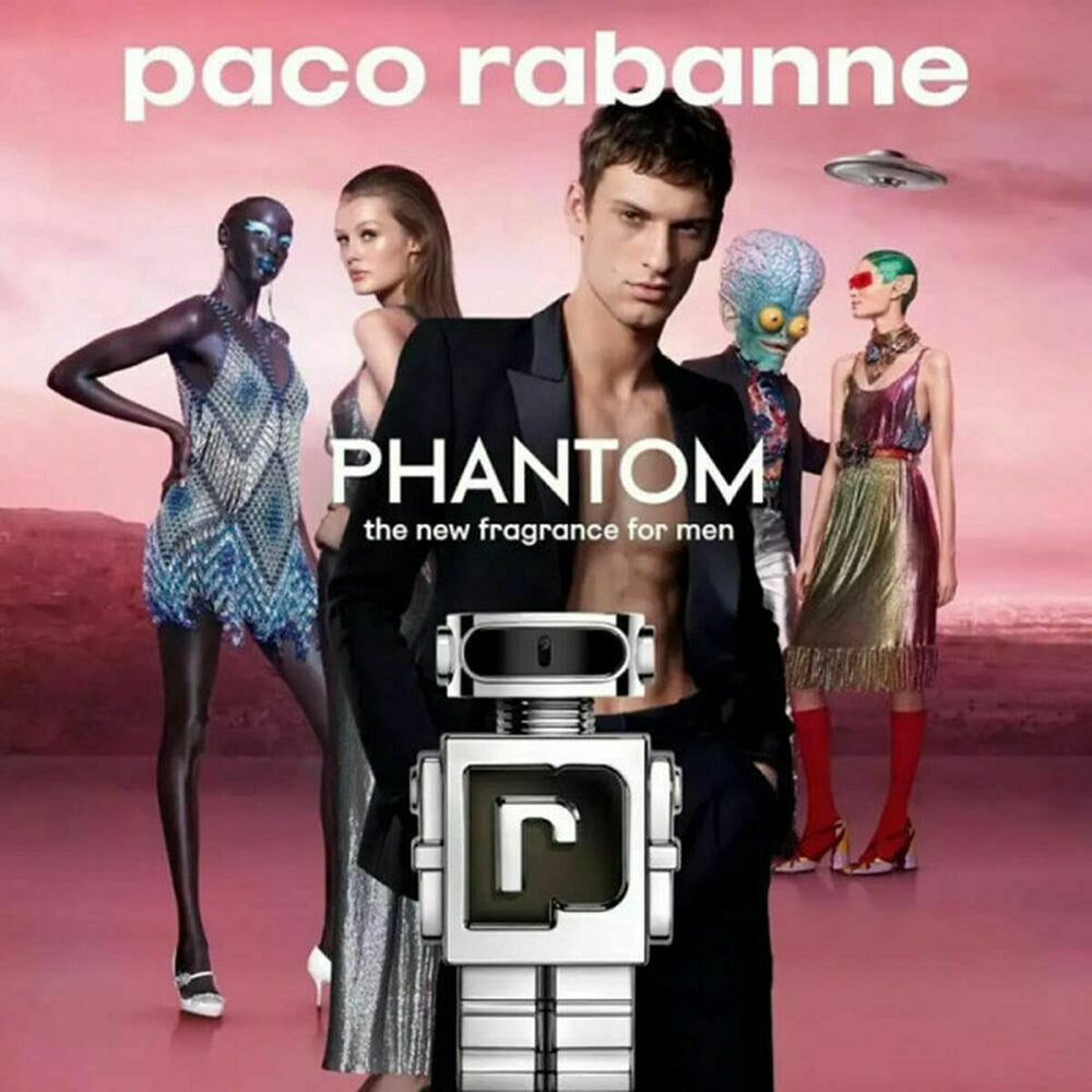 Paco Rabanne Phantom Parfum Eau de Parfum 200ml Refill, 200 ml for Men