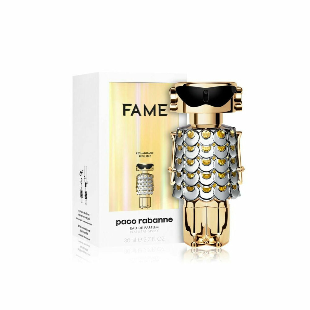 Paco Rabanne Fame Parfum 80ml Refillable Spray, 80 ml for Women