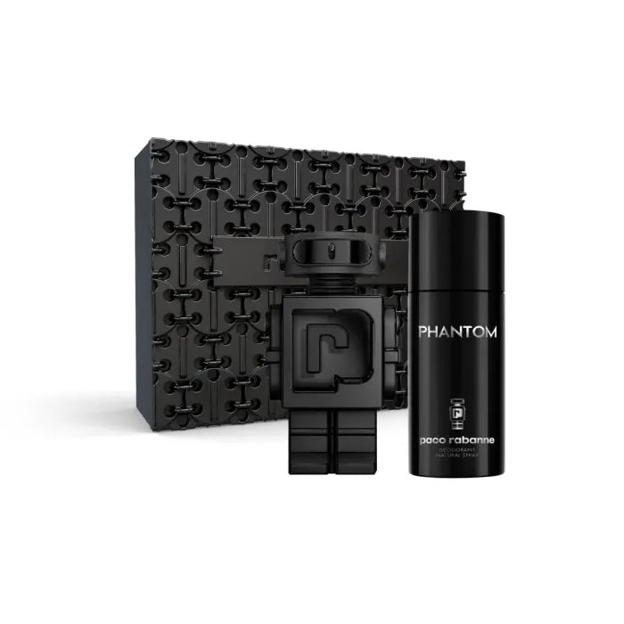 Paco Rabanne Phantom Parfum Gift Set 100ml EDP + 150ml Deodorant Spray for Men