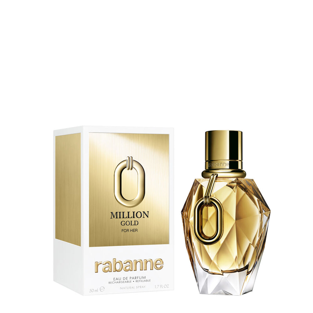 Paco Rabanne Million Gold for Her Eau de Parfum 50ml Spray, 50 ml for Women