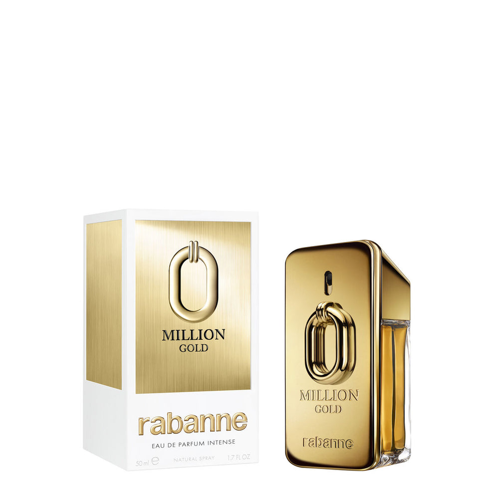 Paco Rabanne Million Gold for Him Eau de Parfum Intense 50ml Spray, 50 ml for Men