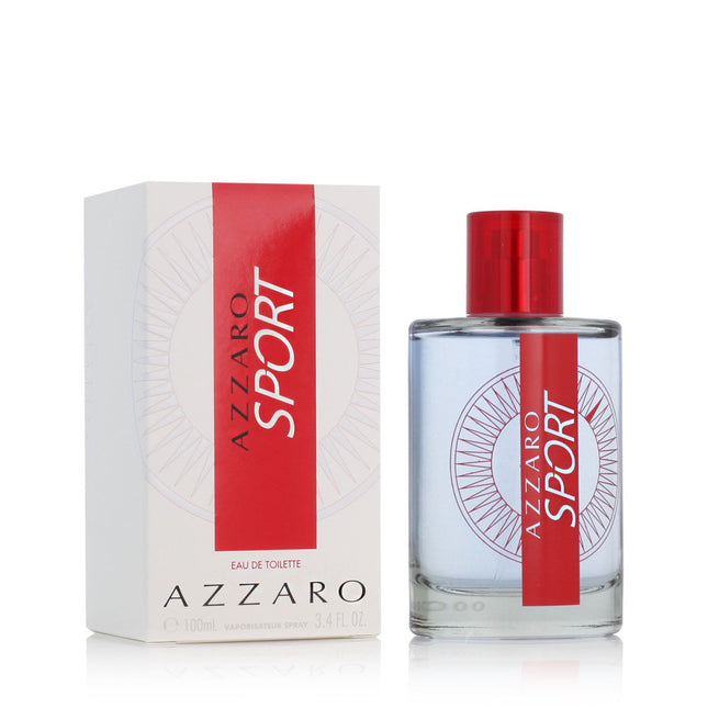 Azzaro Sport Eau de Toilette 100ml Spray, 100 ml for Men