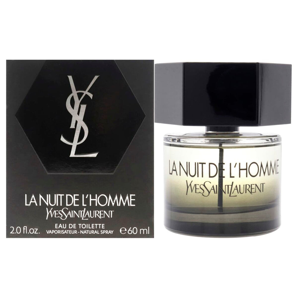 Yves Saint Laurent La Nuit de L'Homme Eau de Toilette 60ml Spray, 60 ml for Men